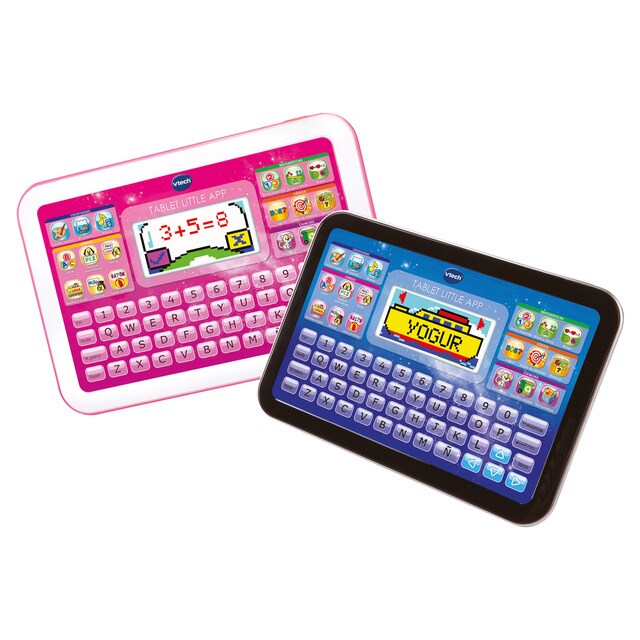 Tablet Little app rosa, tableta educativa infantil para aprender en casa con contenido especial para niños Tablet Little app rosa, tableta educativa infantil para aprender en casa con contenido especial para niños