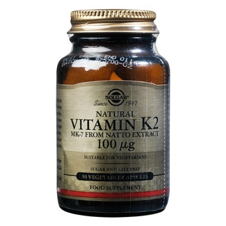 Vitamina K2 Natural 100µg frasco 50 cápsulas - Solgar
