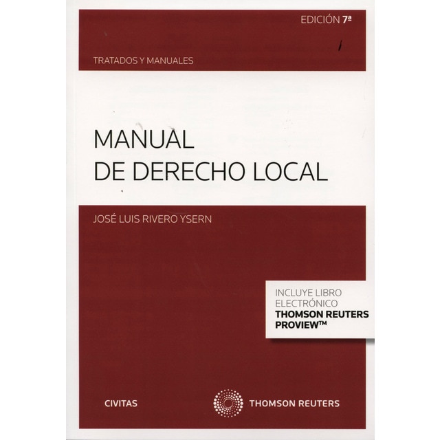 Imagem 0 de Manual de Derecho Local (Papel + e-book)