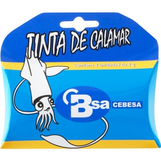 tinta de calamar envase 16 g - Cebesa