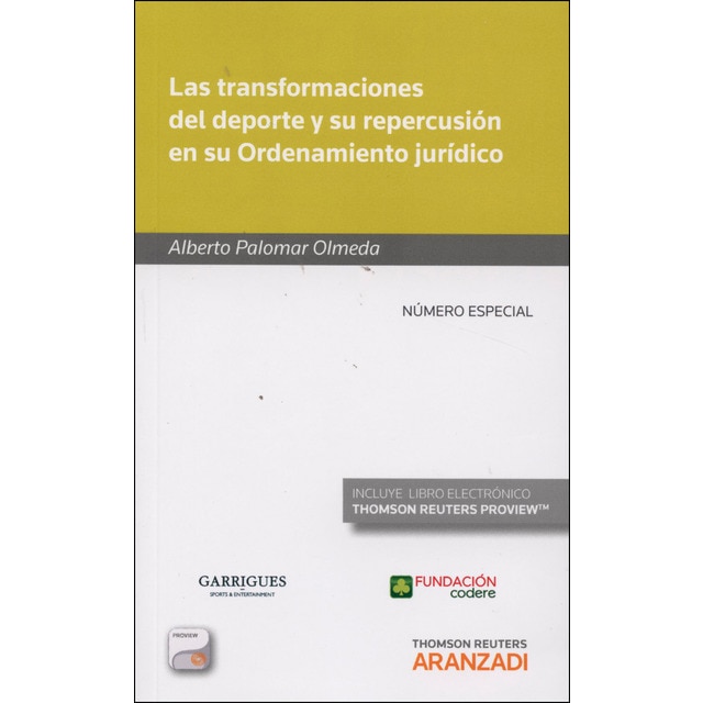 Imagen 0 de Las transformaciones del deporte y su repercusión en su ordenamiento jurídico (Papel + e-book)