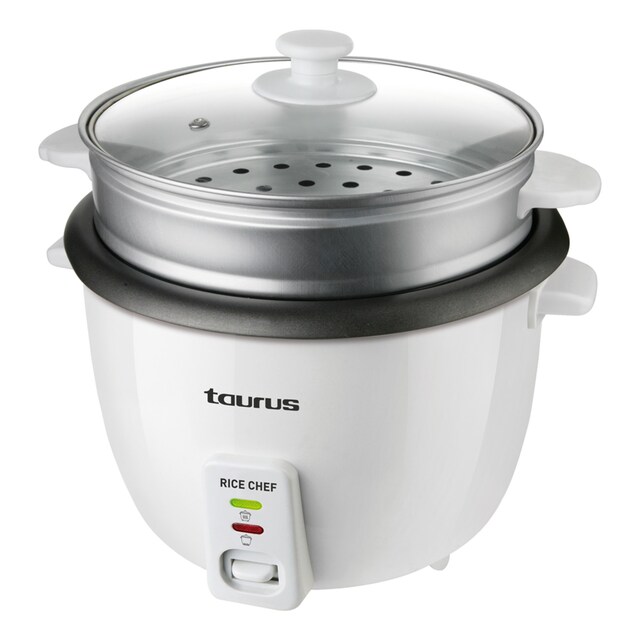 Imagen 0 de Cocedor de arroz Taurus Rice Chef 968.934 con recipiente de 1,8 litros
