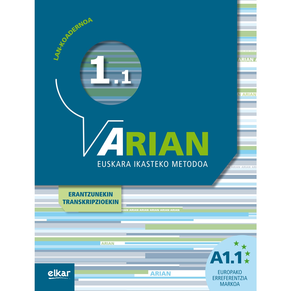 Arian B2.1 Lan-koadernoa (+erantzunak) (Capa mole) 1