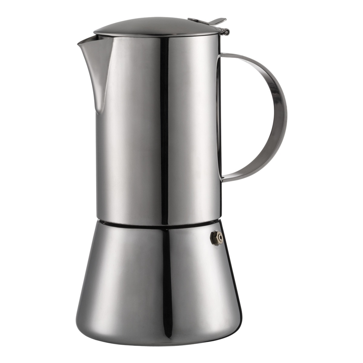 Cafetière italienne en acier inoxydable pour induction