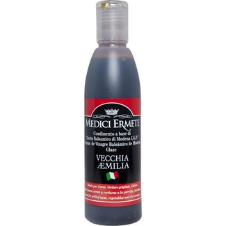 crema vinagre balsámico de Módena con IGP aceto balsamico di Modena botella 250 ml - Medici Ermete