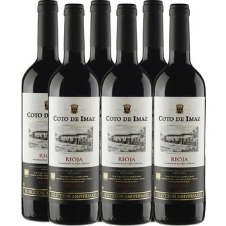 Selección Aniversario vino tinto reserva DOCa Rioja Caja 6 botellas 75 cl - Coto De Imaz