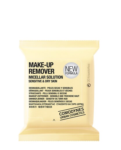 Imagen 0 de Toallitas Make-Up Remover Micellar Solution Piel Seca/Sensible Comodynes
