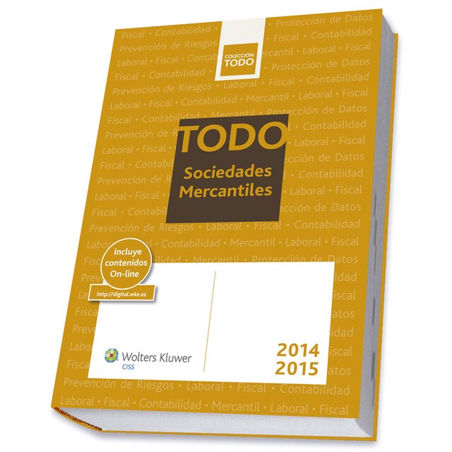 TODO Sociedades mercantiles 2014-2015 (Capa mole) 1
