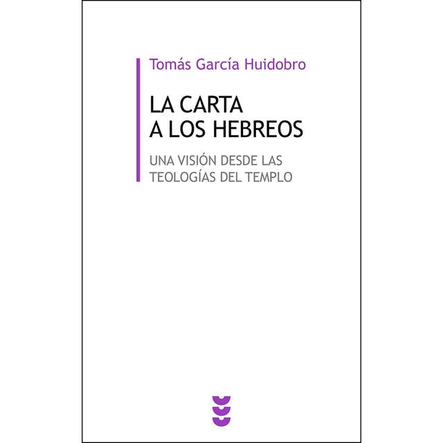 Imagem 0 de La carta a los hebreos: Una visión desde las teologías del templo(Tapa blanda)
