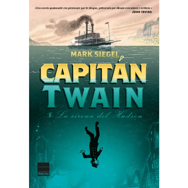 Imagen 0 de Capitán Twain: o la sirena del Hudson  (Tapa blanda con solapas)