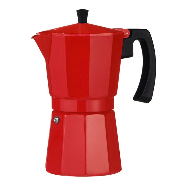Cafetera italliana de aluminio roja El Corte Inglés · El Corte Inglés