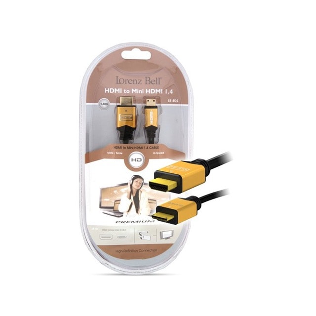 Imagem 0 de Cabo Lorenz Bell HDMI 1 Mini HDMI - 1.8mt