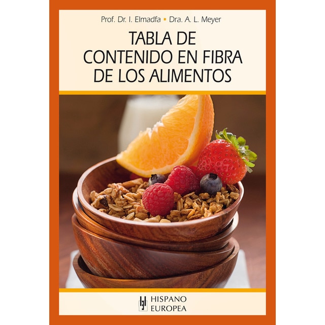 Imagem 0 de Tabla de contenido en fibra de los alimentos(Tapa blanda)