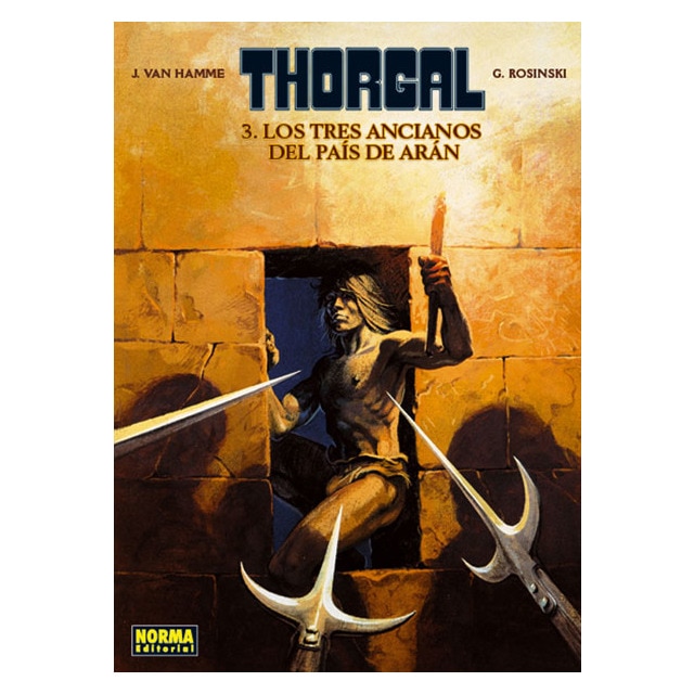 Imagem 0 de THORGAL 3 : Los tres ancianos del país de Arán: Los tres ancianos del país de Arán (Capa dura)