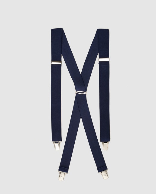 Imagem 0 de Suspensórios azul-marinho. Produto fabricado em Espanha.