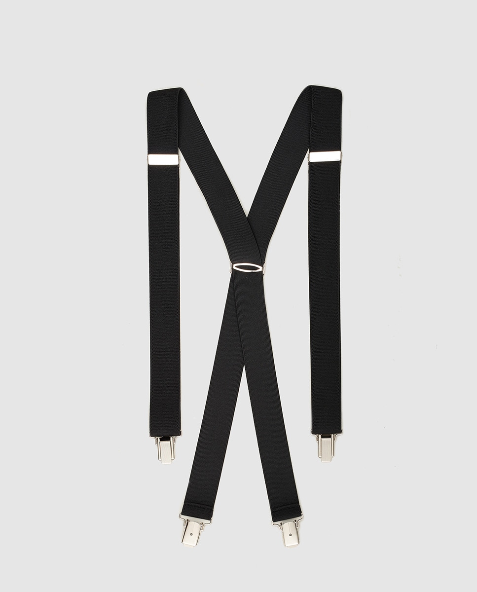 Imagem 0 de Suspensórios cinzento-claro. Produto fabricado em Espanha.