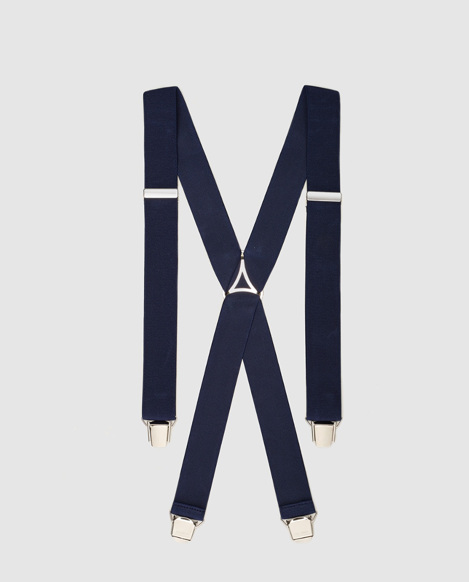 Imagem 0 de Suspensórios azul-marinho. Produto fabricado em Espanha