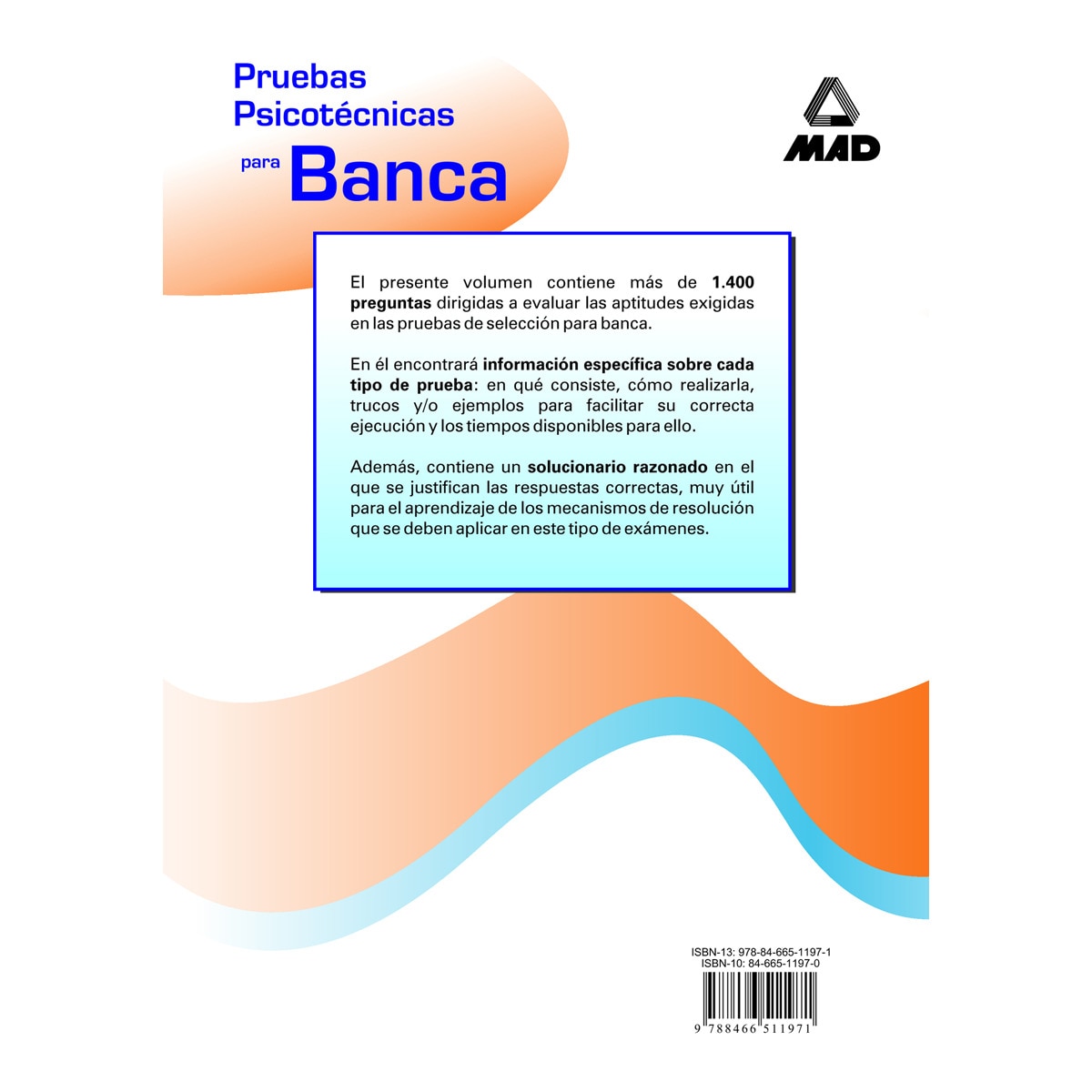 Matemáticas elementales para oposiciones. Certificado.Cuestionario psicotecnico para banca (Capa mole) 2