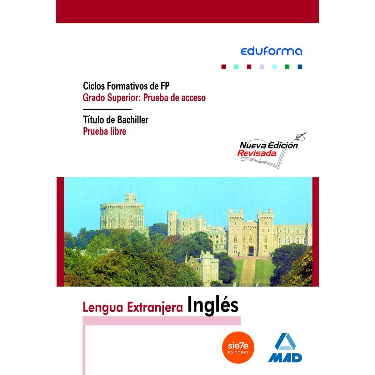 Fp de grado superior, prueba de acceso. Titulo de bachiller, prueba libre.Inglés (Capa mole) 1