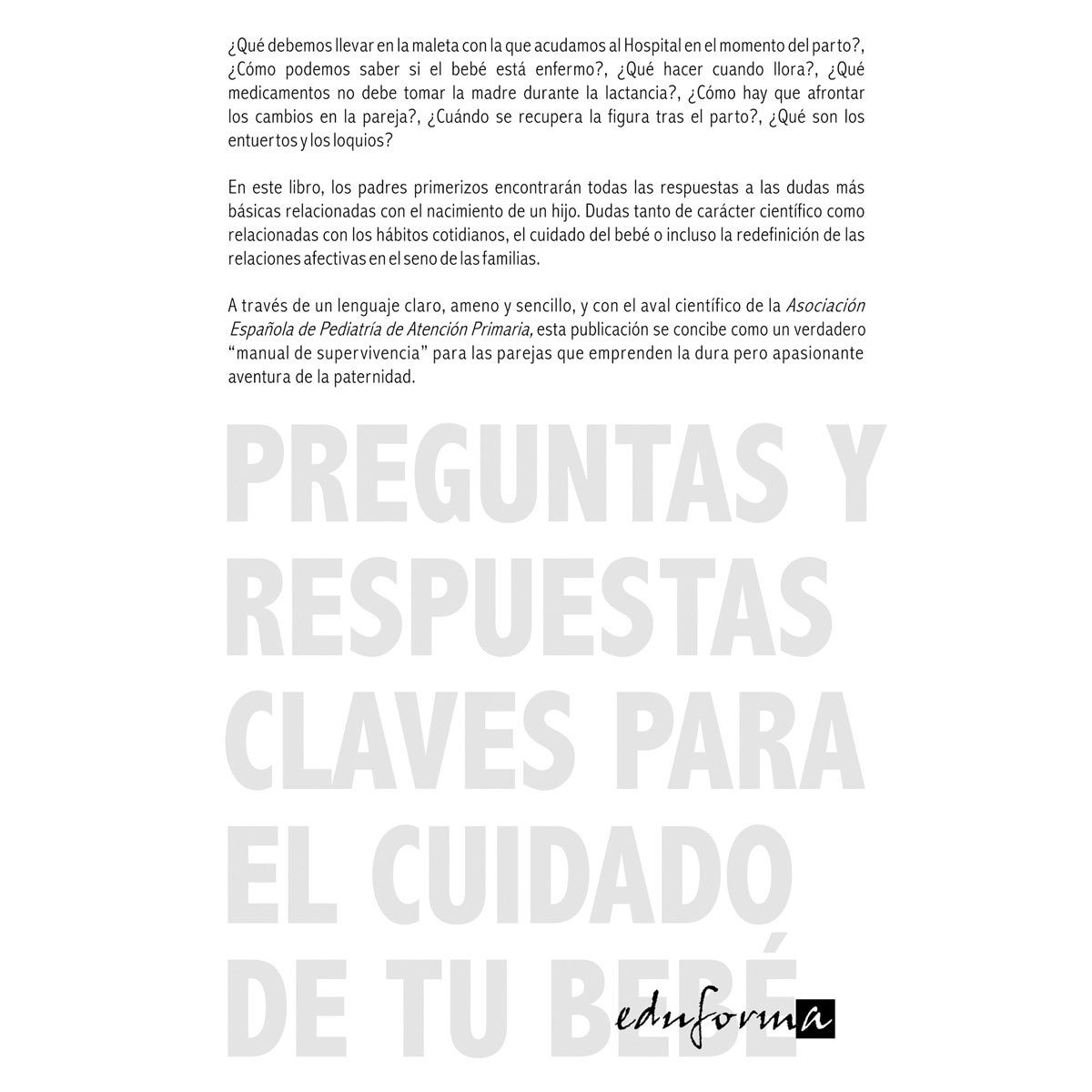 Ya estoy en casa. Preguntas y respuestas claves para el cuidado de tu bebé  (Tapa blanda) 2