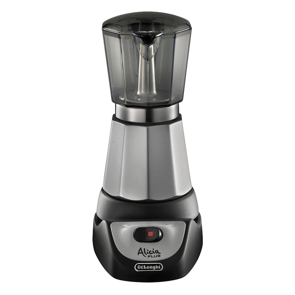 Cafeteira Italiana De'Longhi Alicia Plus EMKM6 de 450 W e Capacidade de 6 Chávenas - Preto e Silver Silver / Preto-2