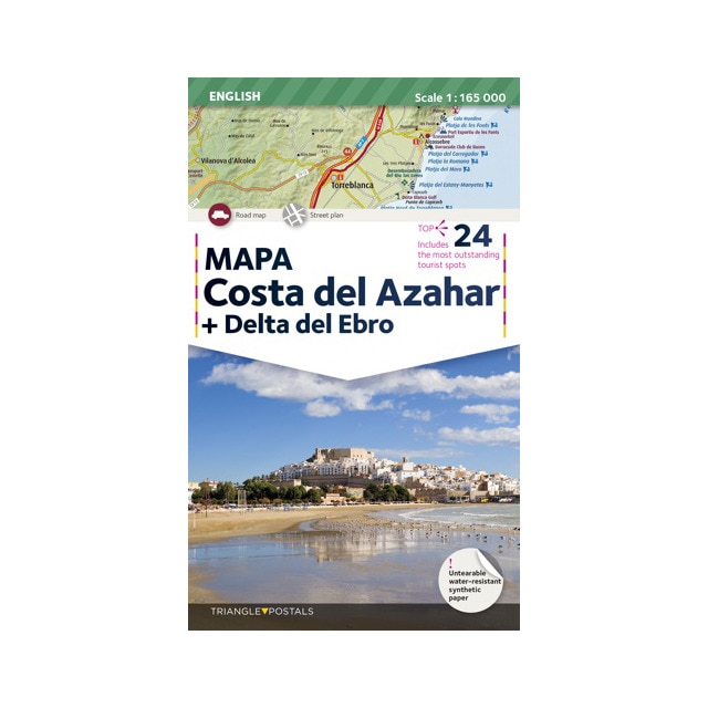 Costa del azahar + delta del ebro, map: Map 1