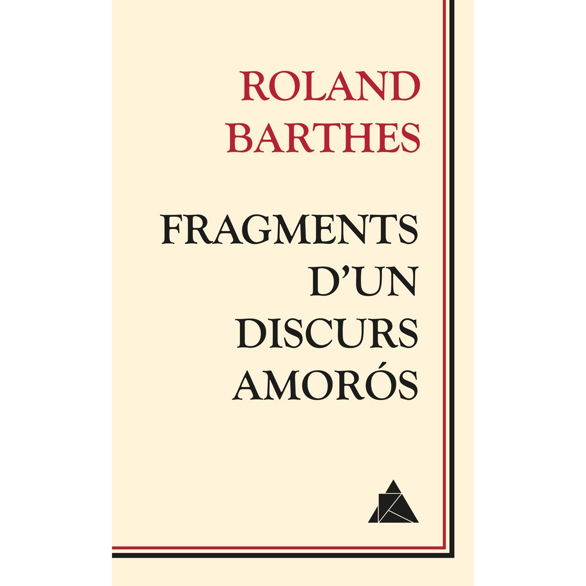 Fragments D'un Discurs Amoròs 1