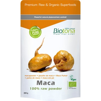 maca en polvo aporta energía y vitalidad 100% ecológica envase 200 g - Biotona