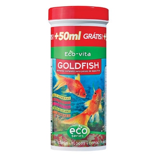 Alimento para Peixes Goldfish embalagem 250 ml - Eco-vita