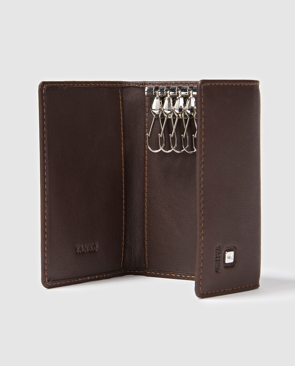 Chaveiro de homem Castanho-escuro-2