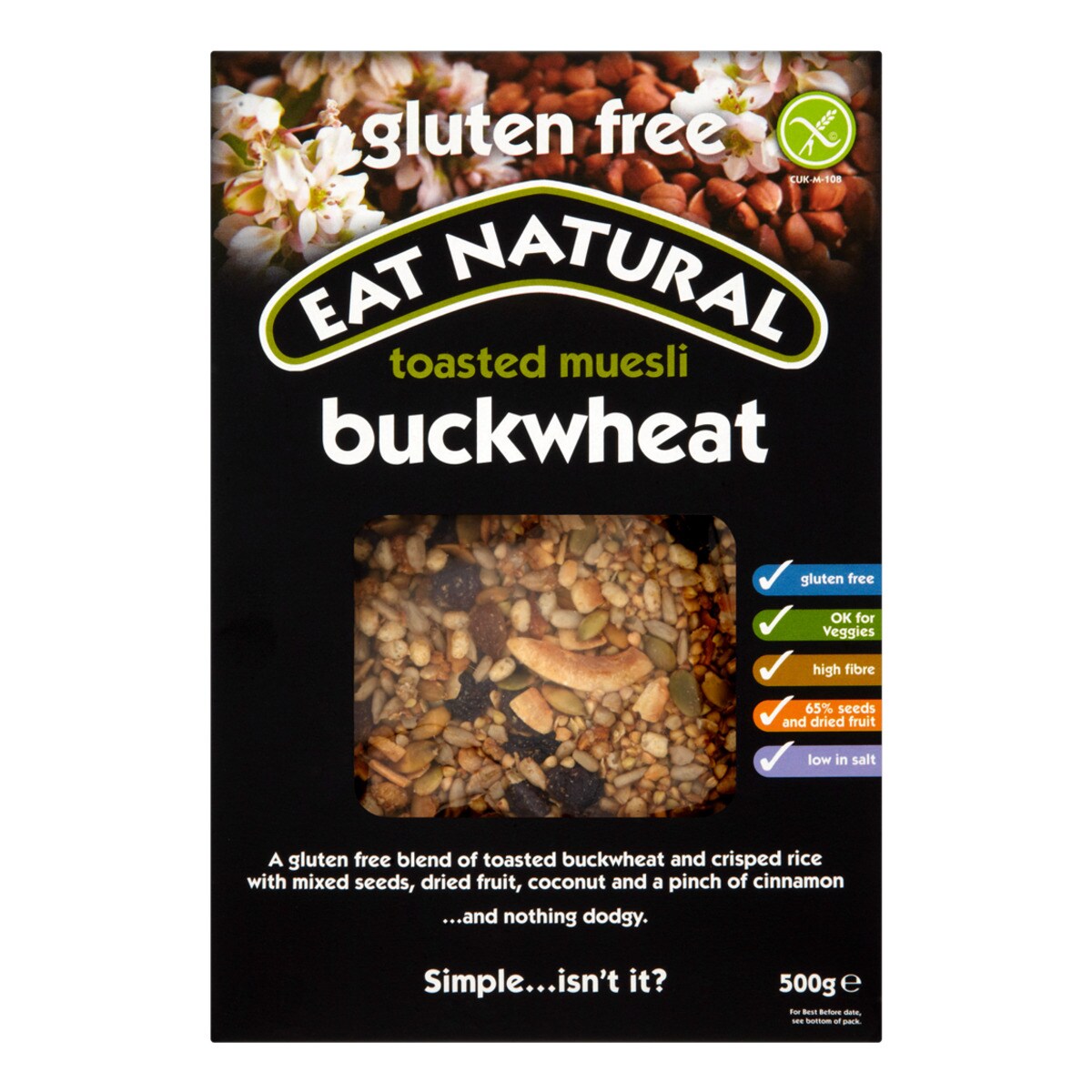 Eat Natural - Muesli De Trigo Sarraceno Sin Gluten