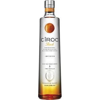 licor de vodka con melocotón botella 70 cl - Ciroc