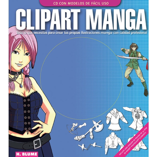 Clipart manga 1