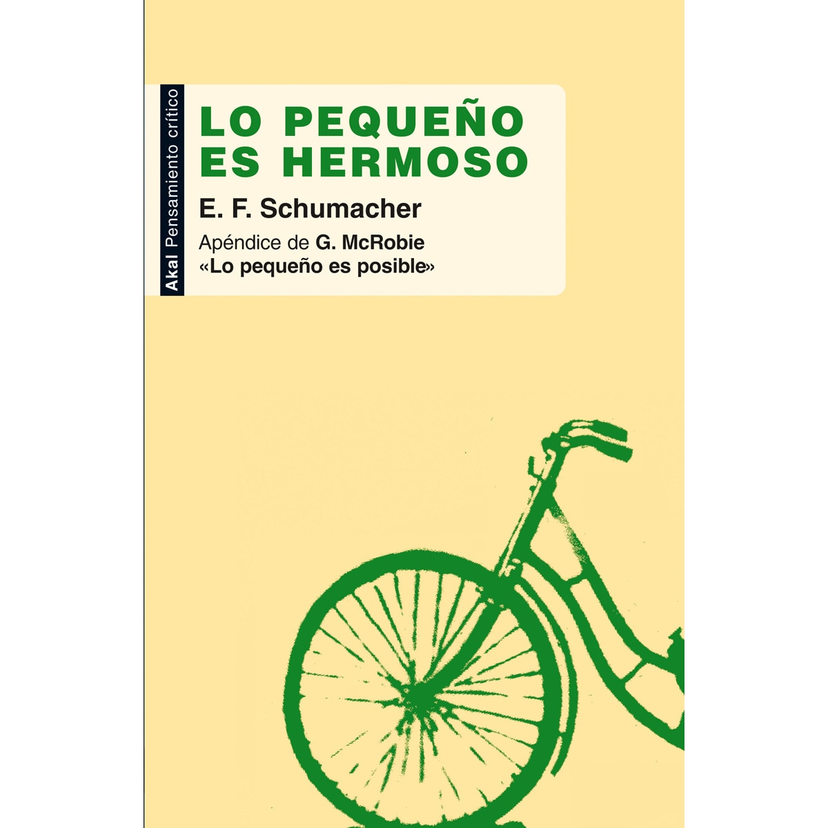 Lo pequeño es hermoso(Tapa blanda) 1