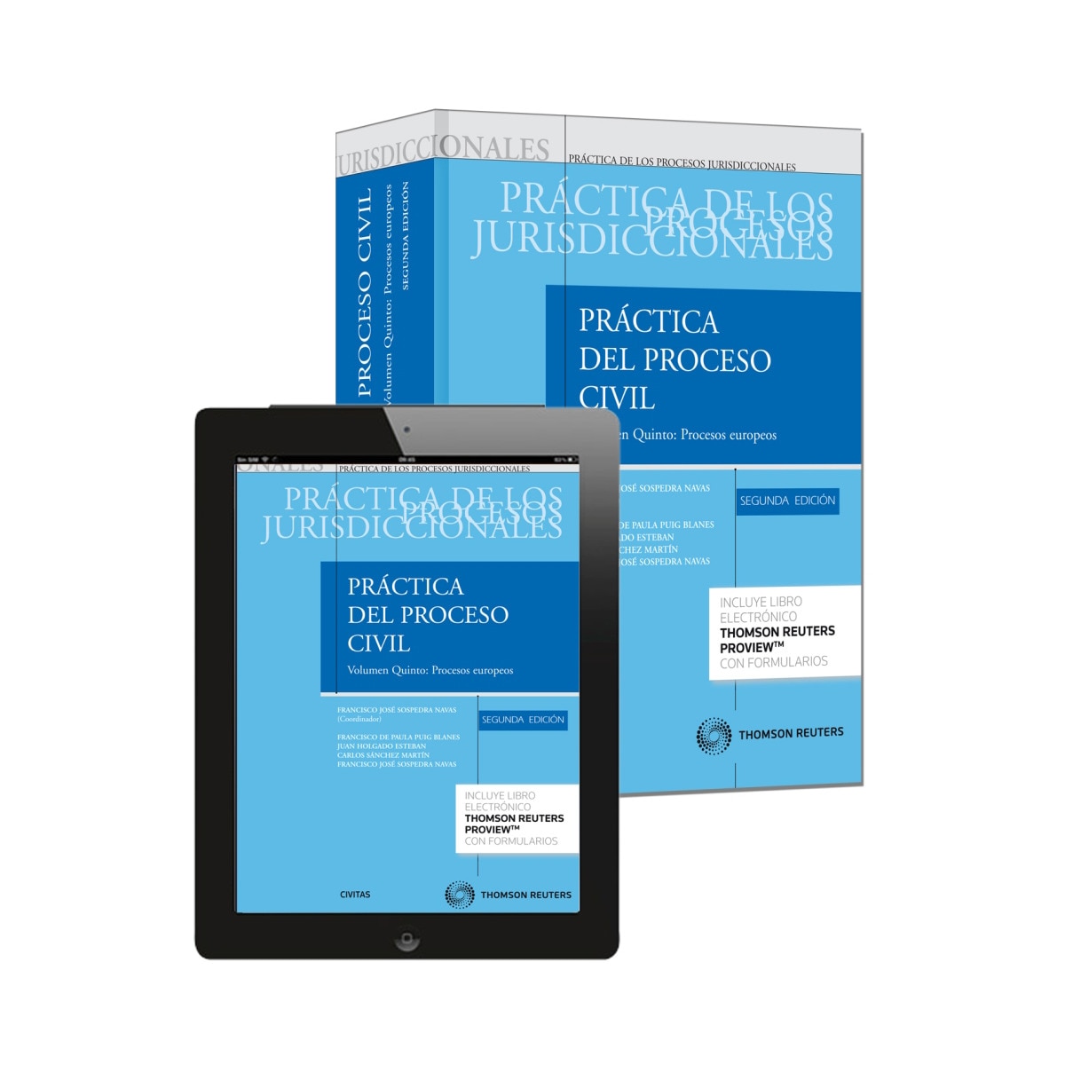 Imagem 0 de Práctica del Proceso Civil. Tomo I. Volumen 5º. Procesos europeos (Papel + e-book): (ver en observaciones)