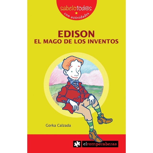Imagem 0 de EDISON el mago de los inventos (Capa mole com abas)