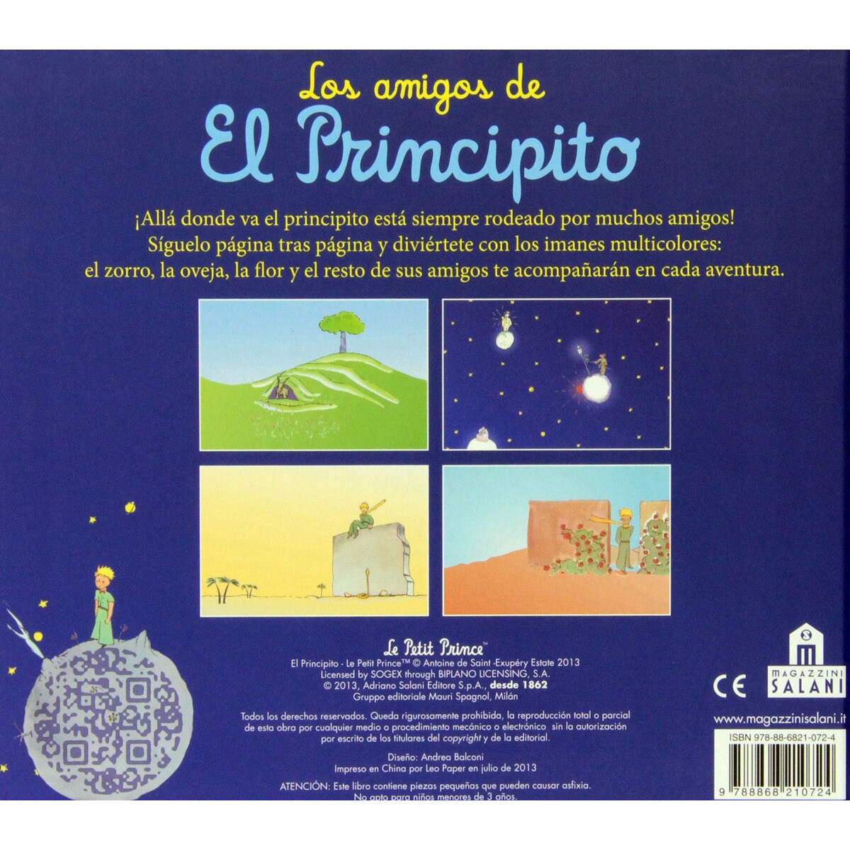 Los Amigos De El Principito. Libro Magnético 1