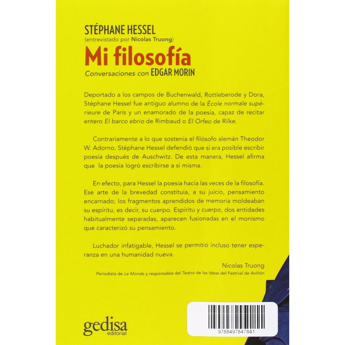 Mi filosofía: Conversaciones con Edgar Morin (Capa mole com abas) 2
