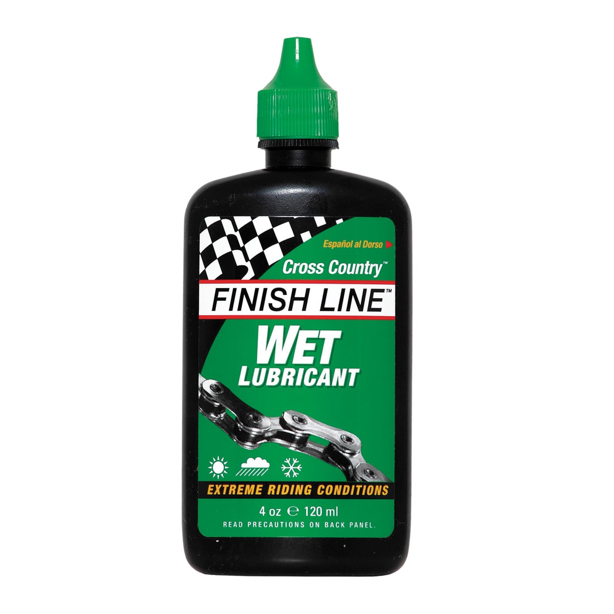 Lubrificante Cross Country 120 ml Finish Line Verde-1