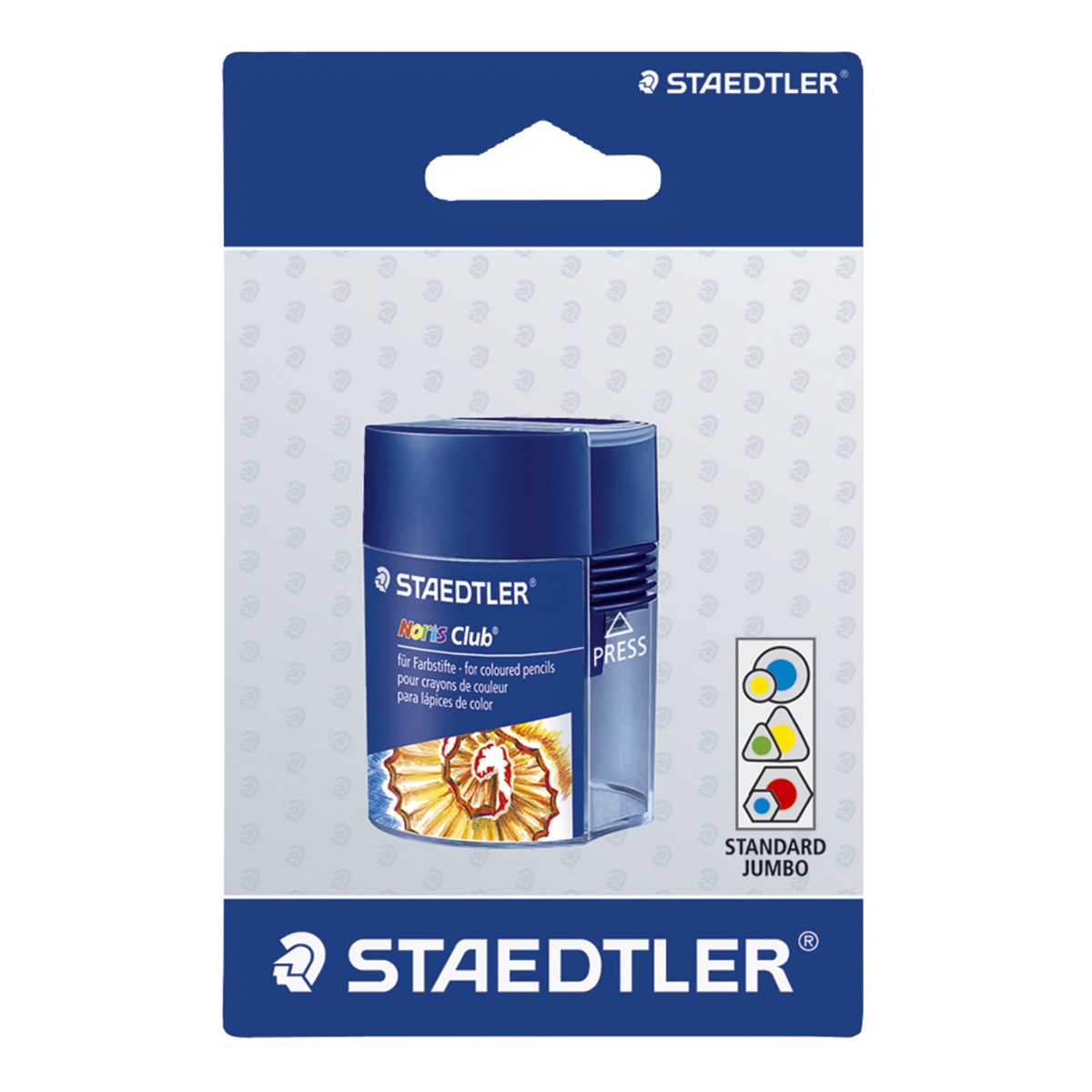 Blister com afia-lápis com depósito duplo Noris Club Staedtler 2