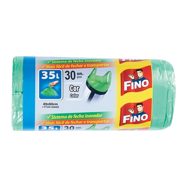 Sacos do Lixo 35 L embalagem 30 unidades