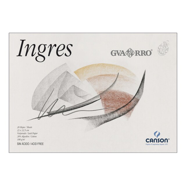 Imagen 0 de Bloc Encolado 20h. Guarro Ingres 30% Verj 108gr