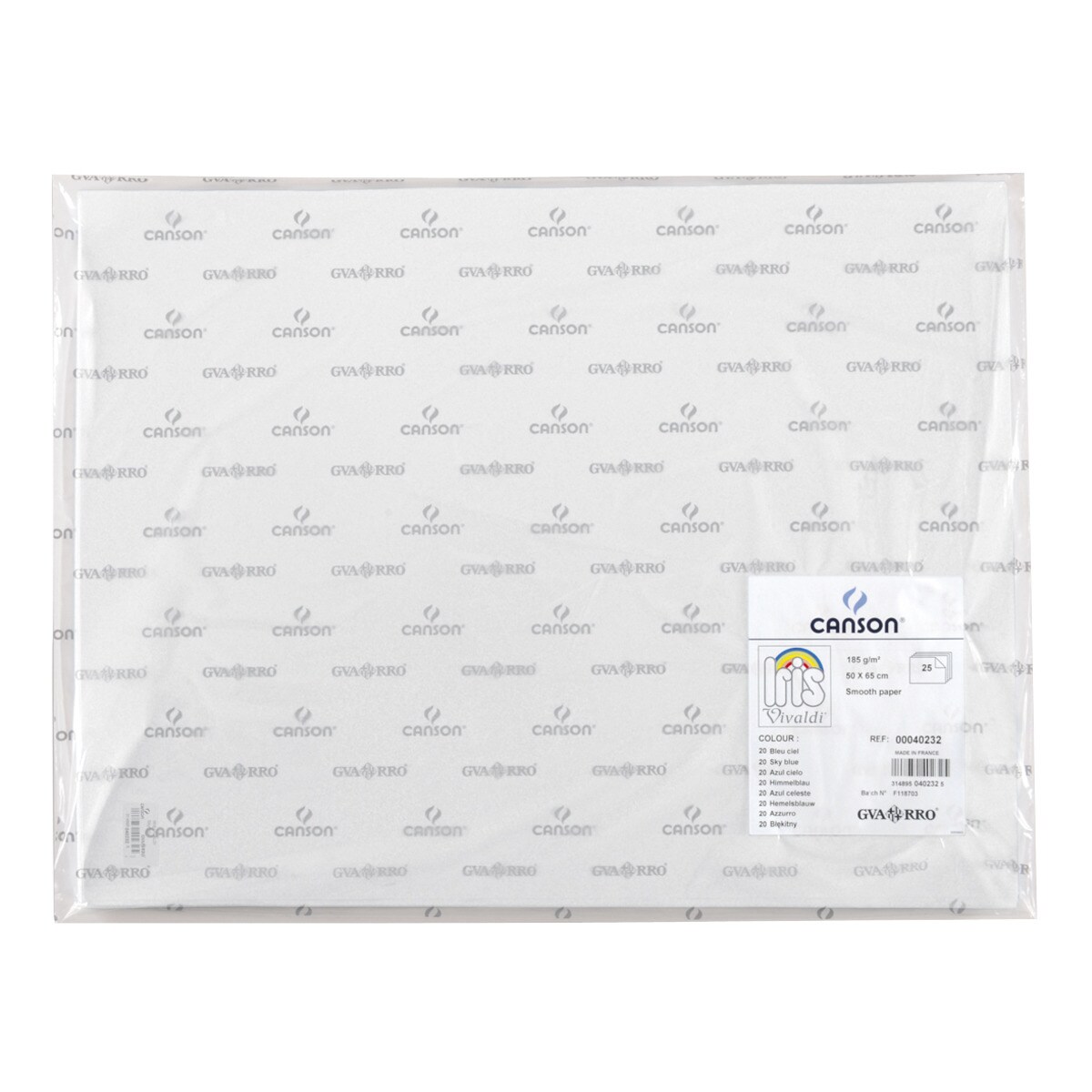 Folha 50x65 cm Guarro Íris 240 g Branco 1