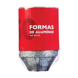 Formas de Alumínio Redonda embalagem 50 unidades - Lusoforma
