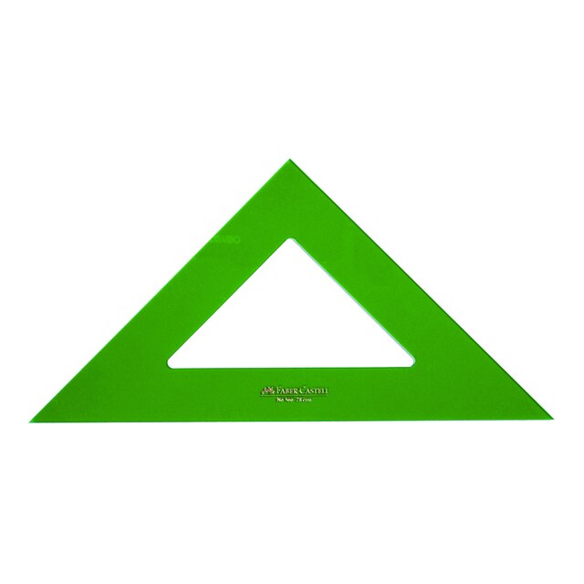 Imagen 0 de Escuadra Técnica 37 cm Faber-Castell Verde