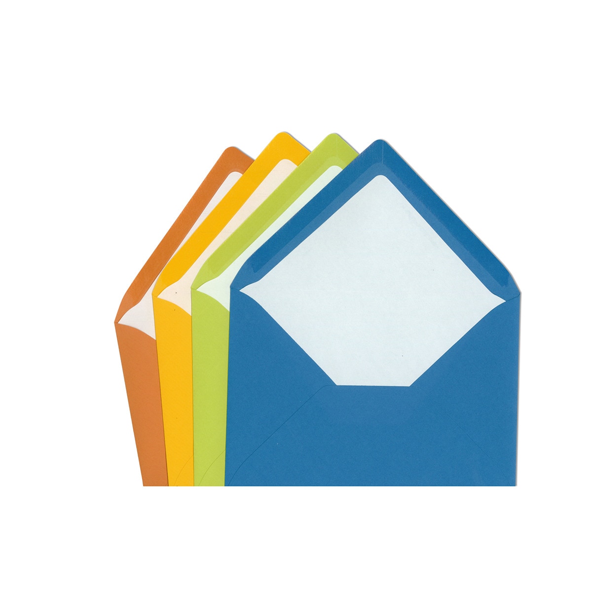Envelope C6 com interior forrado Rossler azul 2