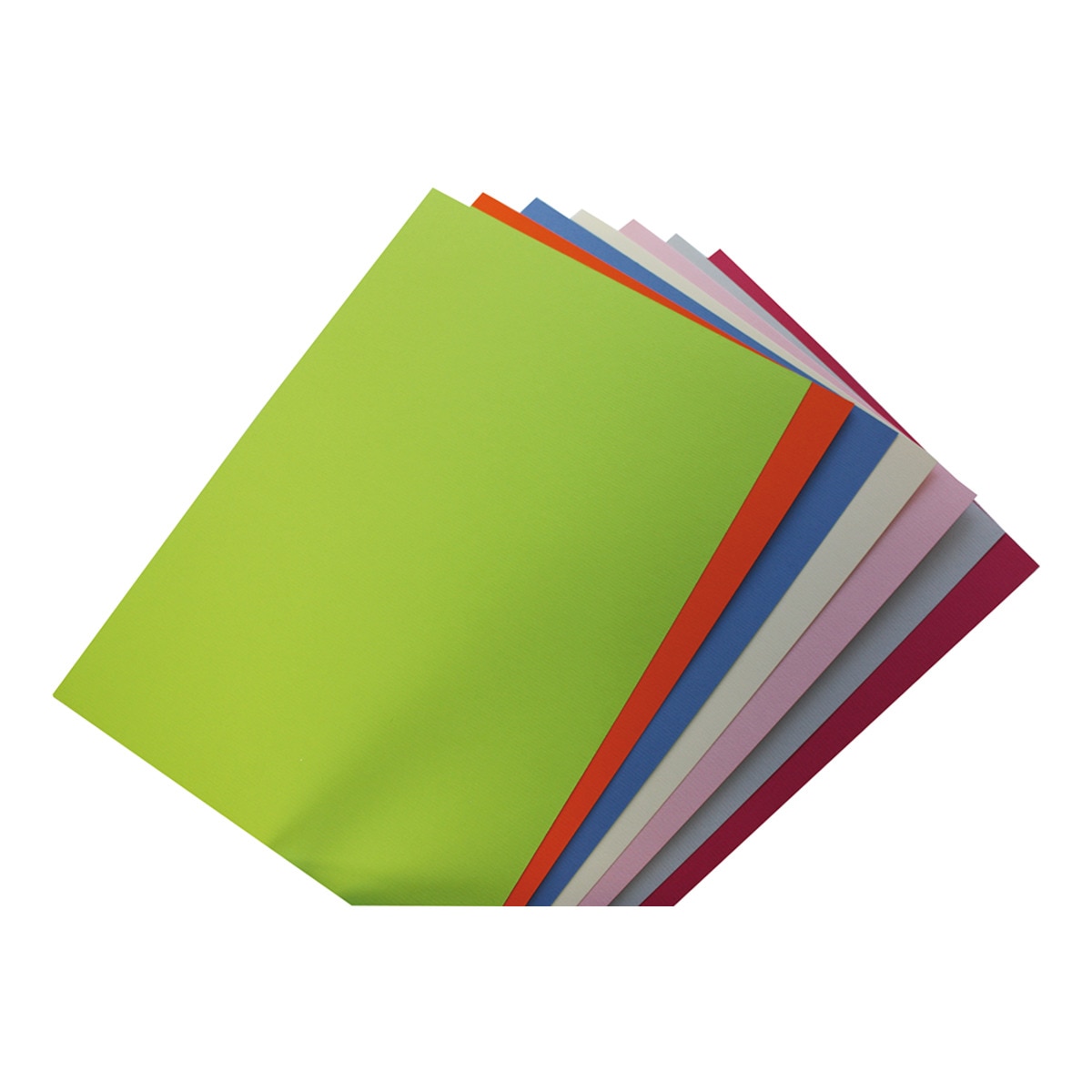 Pack 5 unids. Tarjeta A4 color naranja Rossler 2