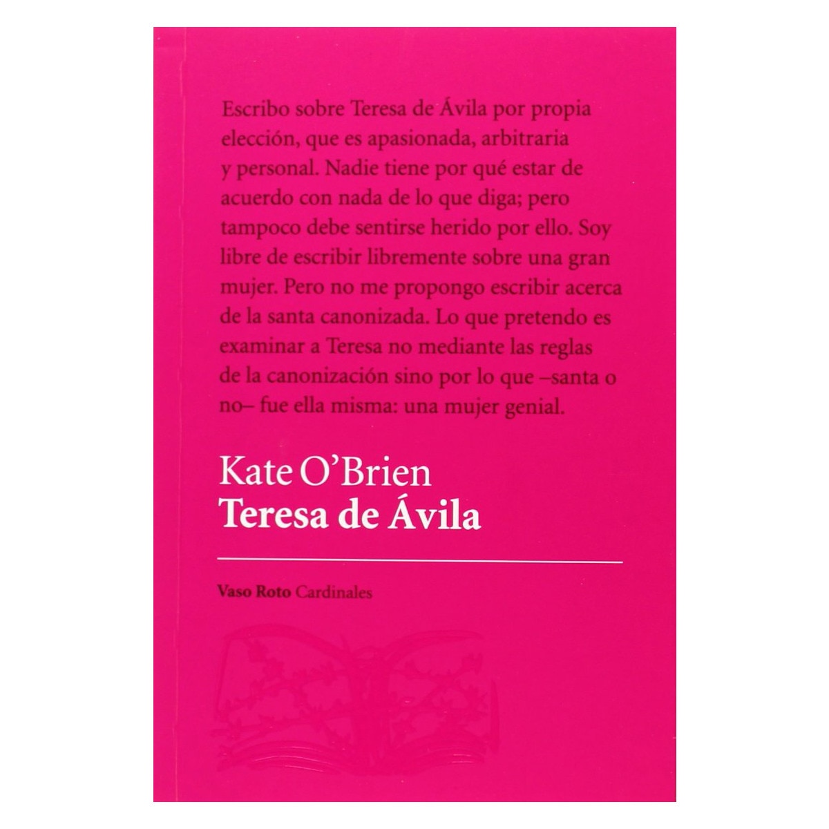 Teresa de ávila(Tapa blanda) 1