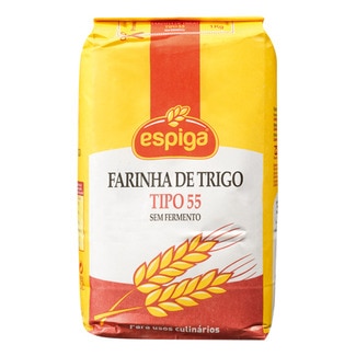Farinha de Trigo Tipo 55 sem Fermento embalagem 1 kg - Espiga