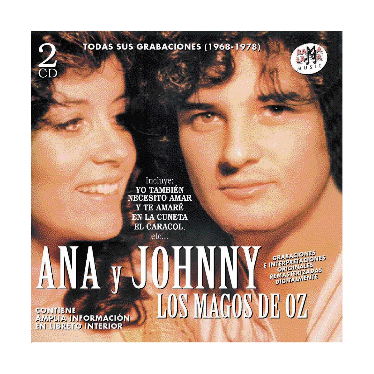 Imagen 0 de Ana y Jhonny/Los Magos de Oz: Todas sus grabaciones (1968-1978) (CD)